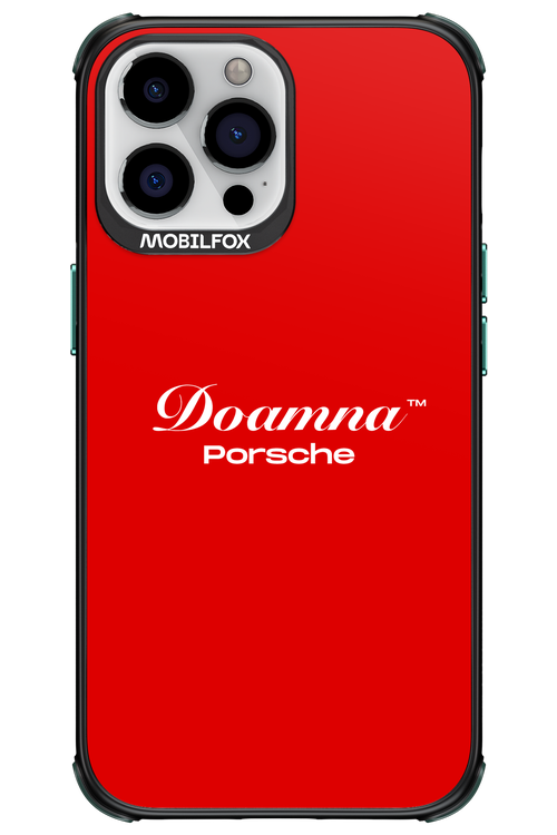 Doamna Porsche (red) - Apple iPhone 13 Pro Max