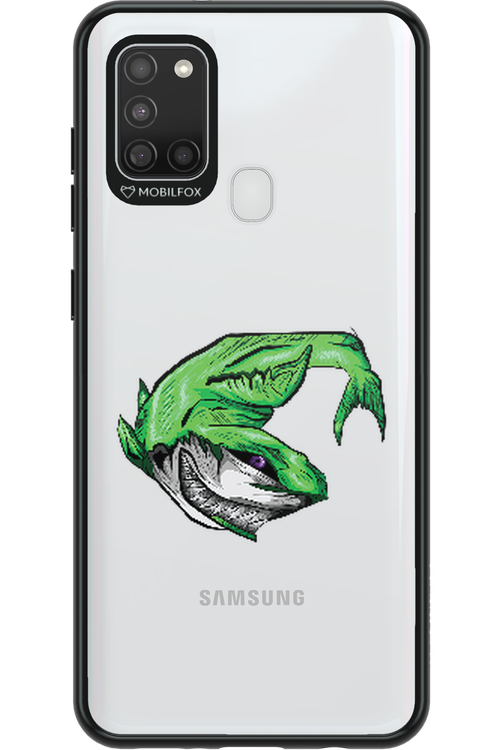 Bababa Shark Transparent - Samsung Galaxy A21 S