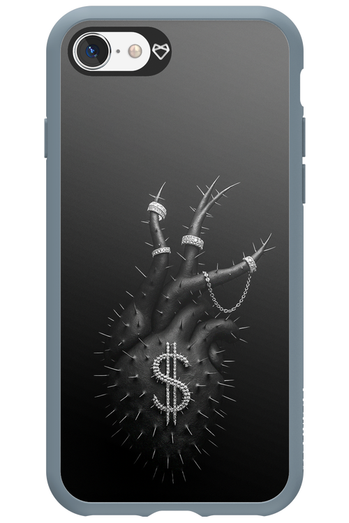 Black Heart - Apple iPhone SE 2020