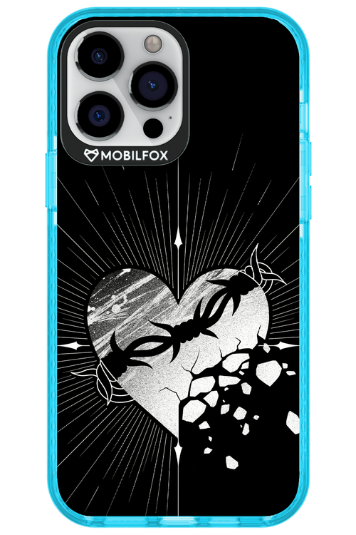 Fehér Szív - Apple iPhone 13 Pro Max