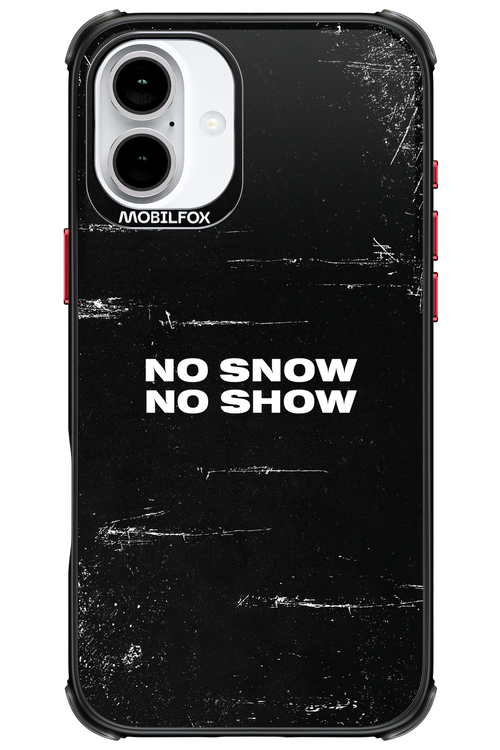 No snow, no show - Apple iPhone 16 Plus