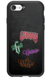 Denim Patch Logos 2.0 - Apple iPhone 8