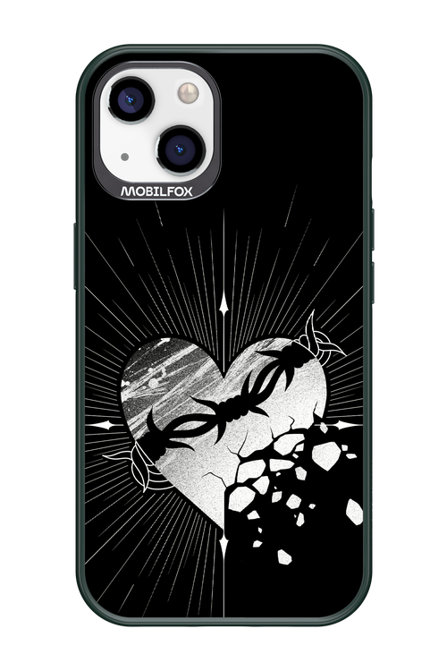 Fehér Szív - Apple iPhone 13