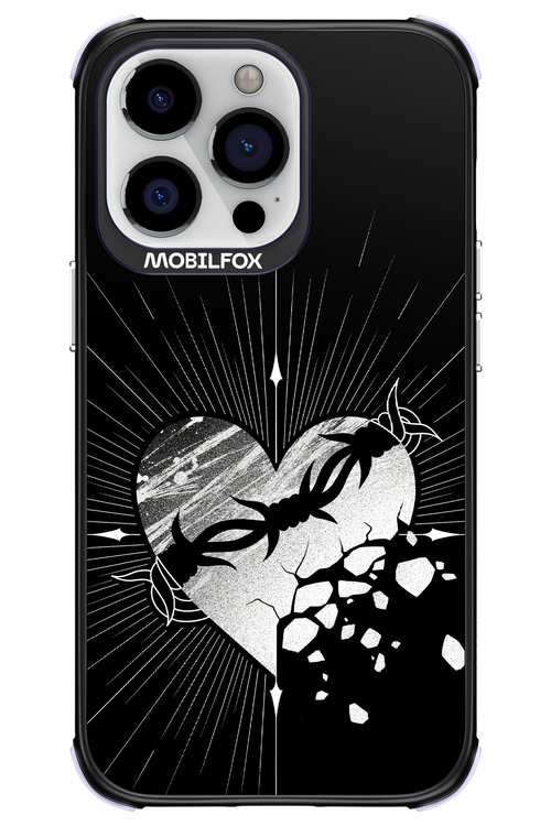 Fehér Szív - Apple iPhone 13 Pro