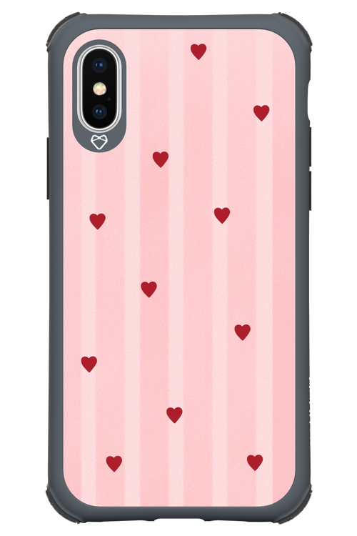 Red Little Hearts 2.0 - Apple iPhone XS