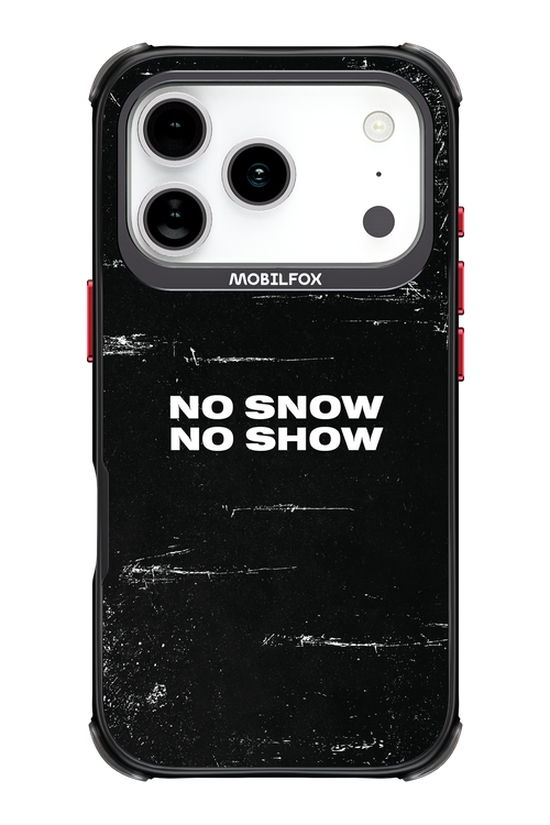 No snow, no show - Apple iPhone 17 Pro