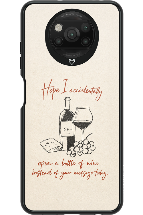 Bottle of wine 2.0 - Xiaomi Poco X3 Pro