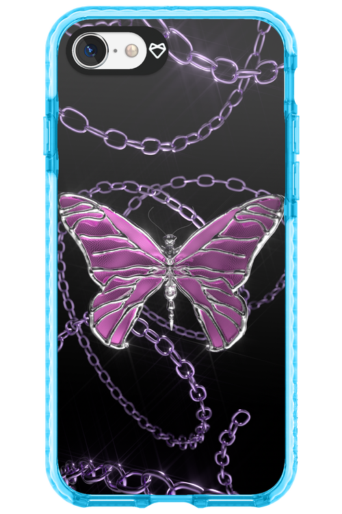 Butterfly Necklace - Apple iPhone 7