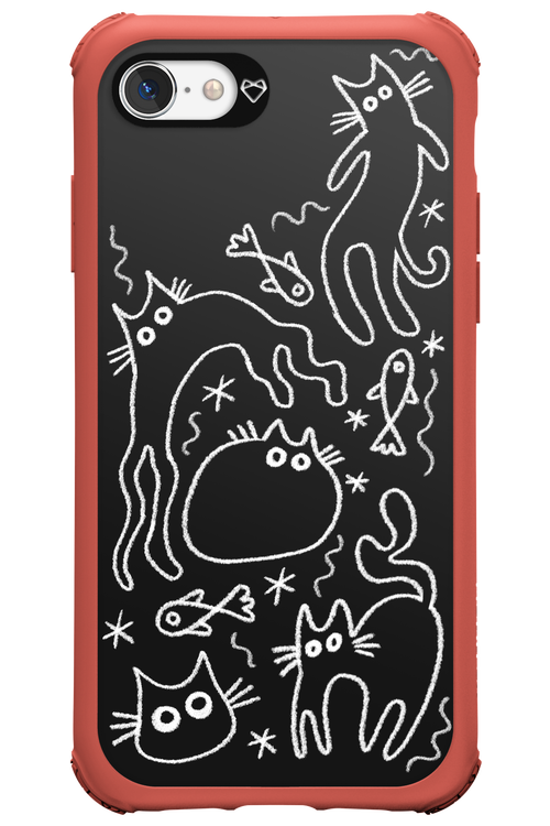 CHALK_CATS 2.0 - Apple iPhone 7