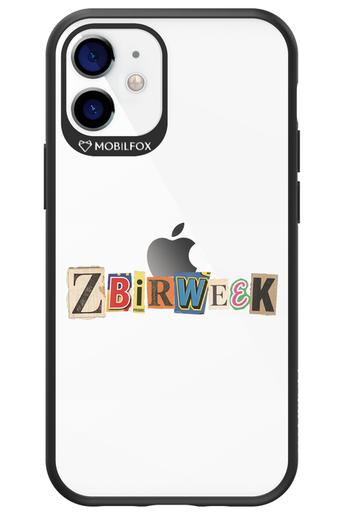 Zbirweek (transparent) 2.0 - Apple iPhone 12 Mini