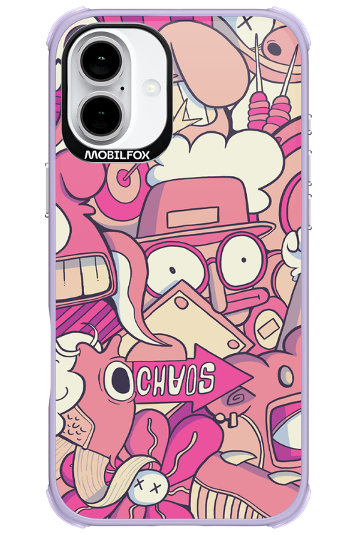 Coral Chaos - Apple iPhone 16 Plus