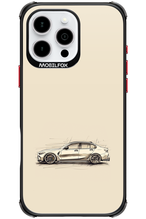 Sketch Car - Apple iPhone 16 Pro Max