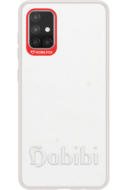 Habibi White on White - Samsung Galaxy A71