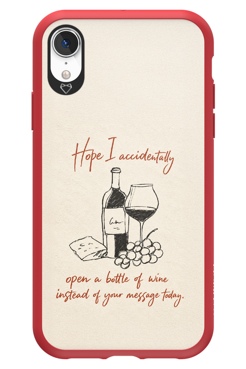 Bottle of wine 2.0 - Apple iPhone XR