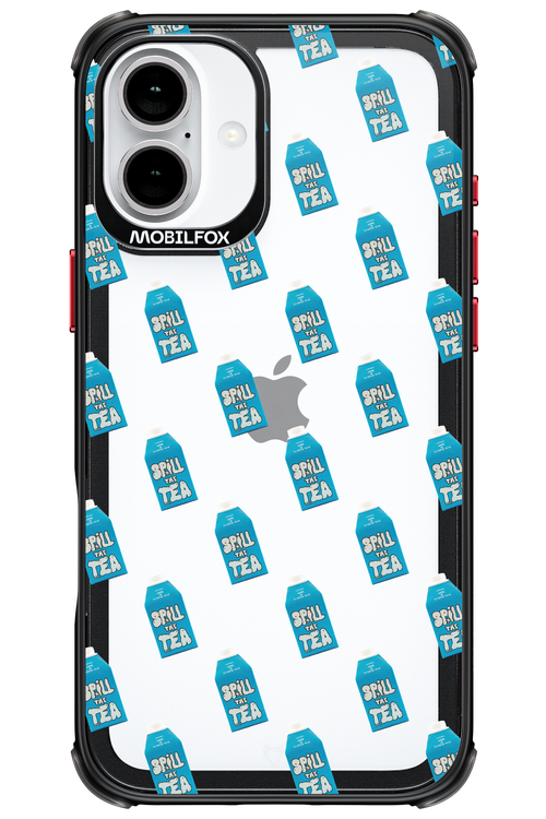 Blue Tea Party Chaos - Apple iPhone 16 Plus