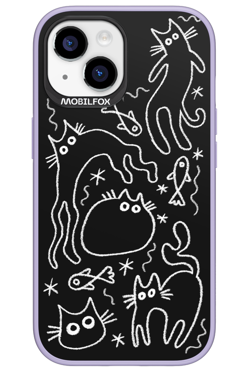 CHALK_CATS 2.0 - Apple iPhone 15