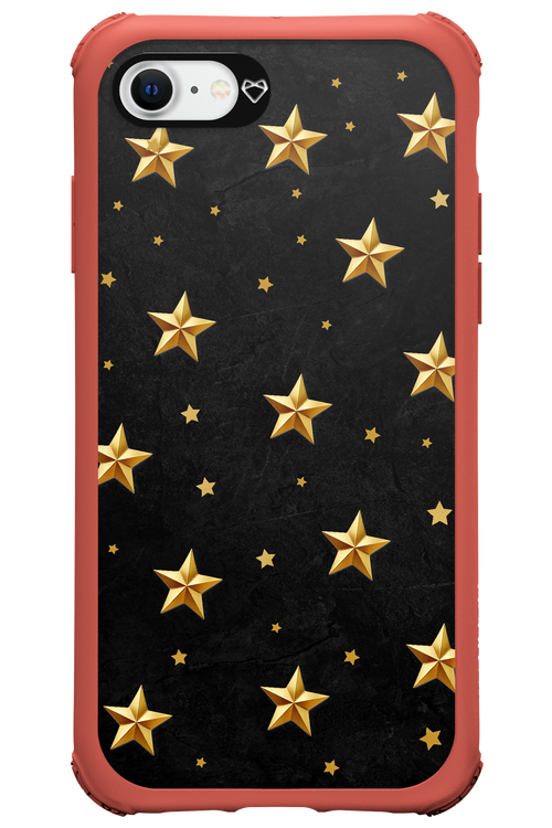Golden Stars - Apple iPhone SE 2022