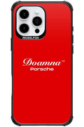 Doamna Porsche (red) - Apple iPhone 16 Pro Max