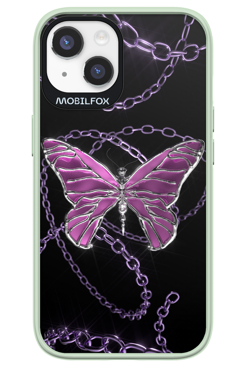 Butterfly Necklace - Apple iPhone 14