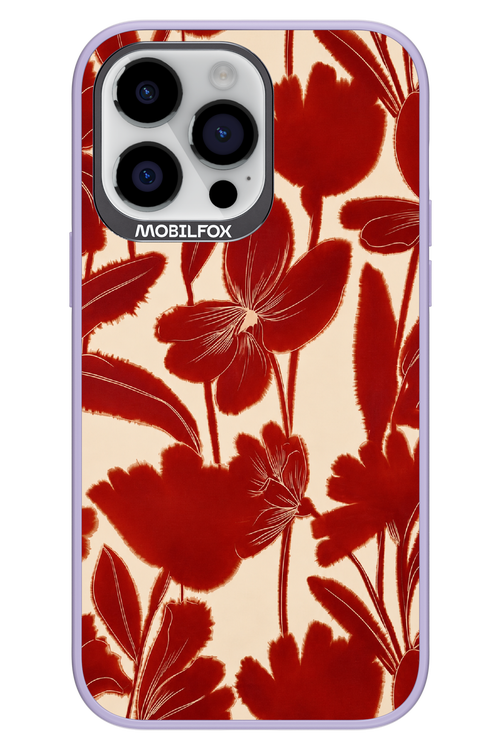 Burgundy Flowers 2.0 - Apple iPhone 14 Pro Max