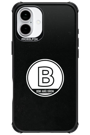 Amig bírom Black - Apple iPhone 16 Plus
