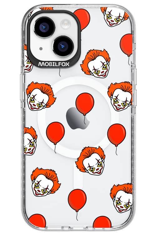 Mystery Clown (Transparent) - Apple iPhone 15