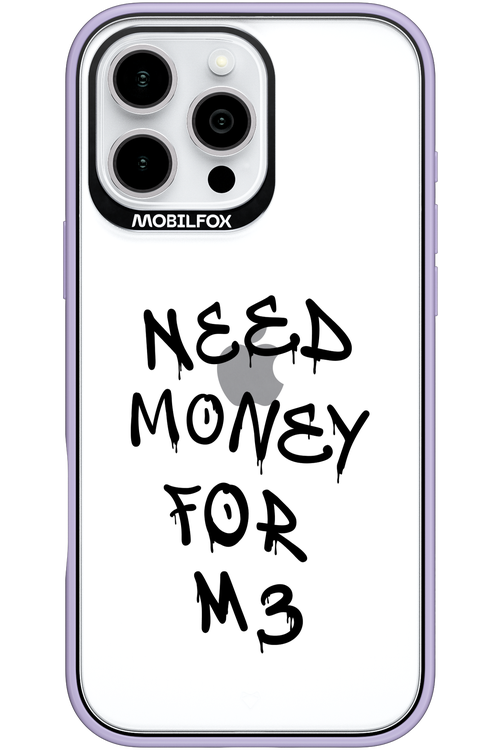 Need M3 Transparent Black - Apple iPhone 16 Pro Max