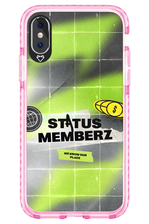 Status Memberz - Apple iPhone X