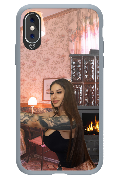 Tattooed Flame - Apple iPhone X