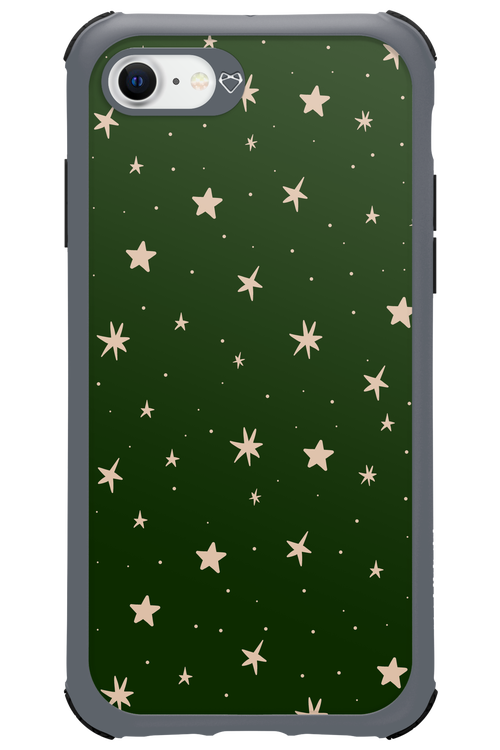 Forest Green Stars - Apple iPhone SE 2020