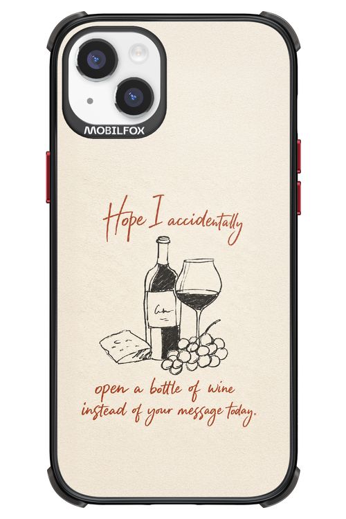Bottle of wine 2.0 - Apple iPhone 14 Plus
