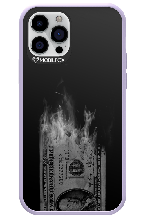 Money Burn B&W 2.0 - Apple iPhone 12 Pro