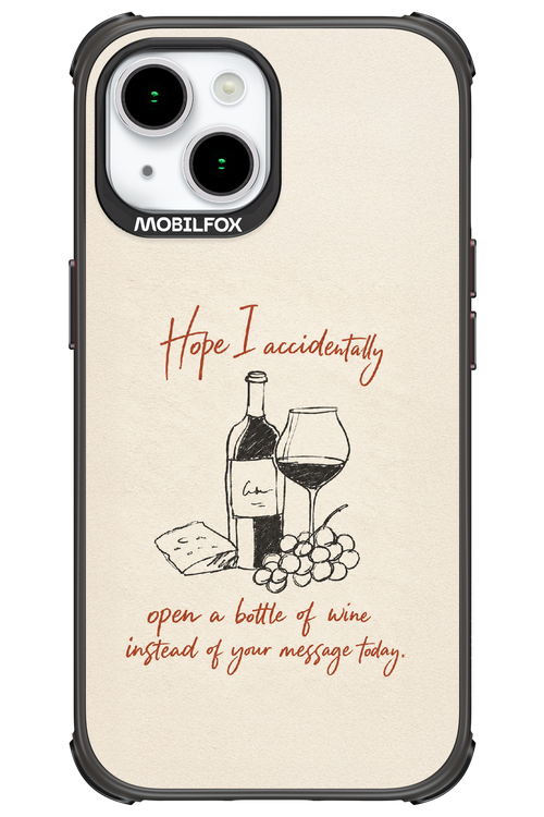 Bottle of wine 2.0 - Apple iPhone 15