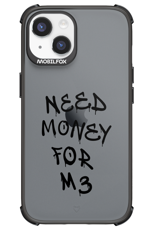 Need M3 Transparent Black - Apple iPhone 14