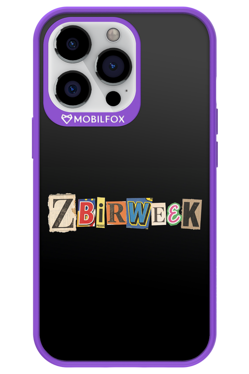 Zbirweek (black) 2.0 - Apple iPhone 13 Pro