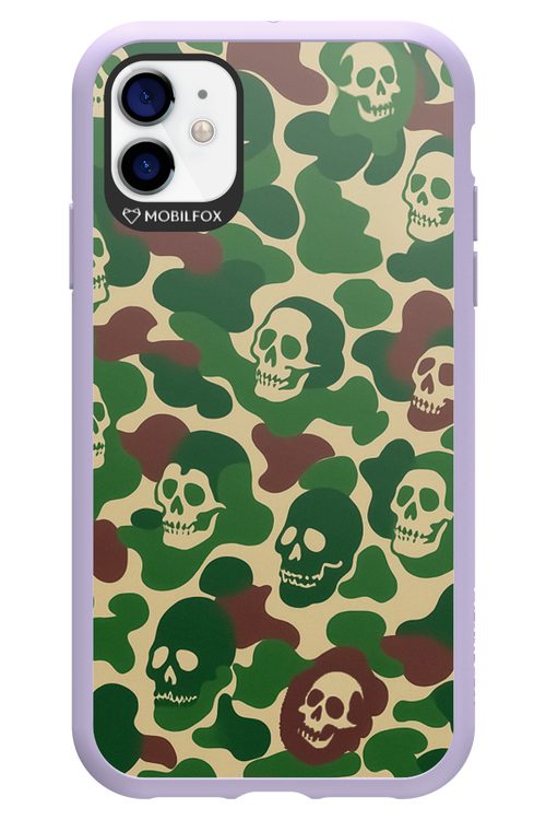 Camo Skull - Apple iPhone 11