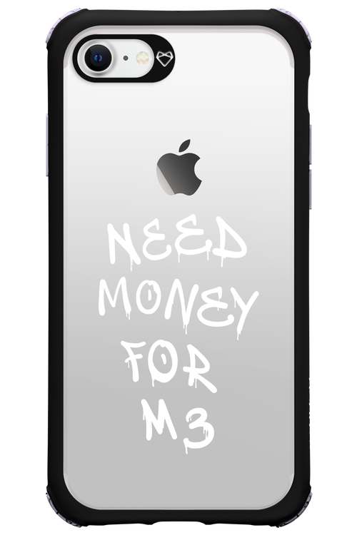 Need M3 Transparent White - Apple iPhone 7