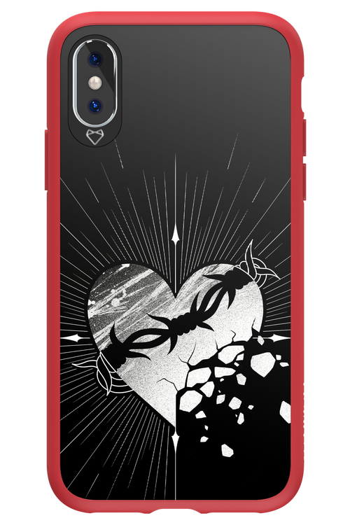 Fehér Szív 2.0 - Apple iPhone X