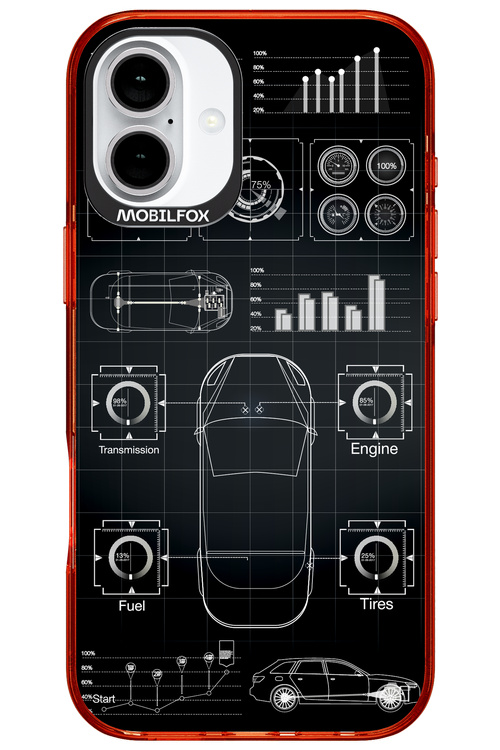 Cyber Grid 2.0 - Apple iPhone 16 Plus