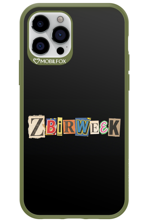Zbirweek (black) 2.0 - Apple iPhone 12 Pro