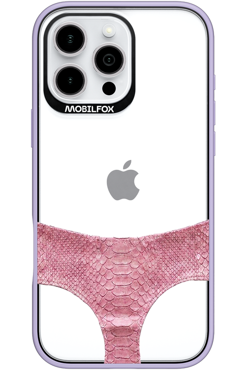 Snake Leather Panties Transparent 2.0 - Apple iPhone 16 Pro Max