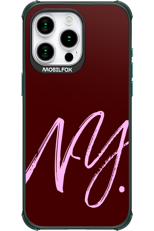 (Dark Blush) NY 2.0 - Apple iPhone 15 Pro Max