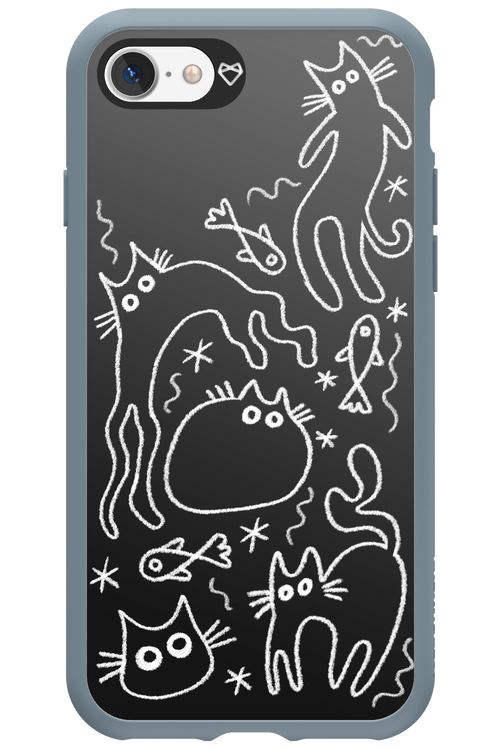 CHALK_CATS 2.0 - Apple iPhone 7