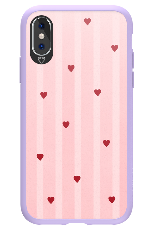 Red Little Hearts 2.0 - Apple iPhone XS