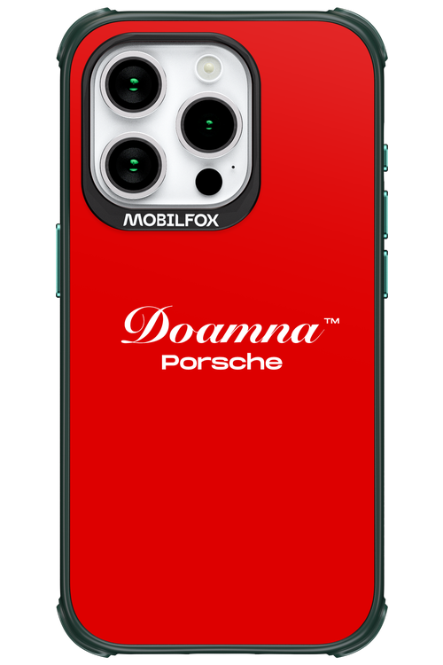 Doamna Porsche (red) - Apple iPhone 15 Pro