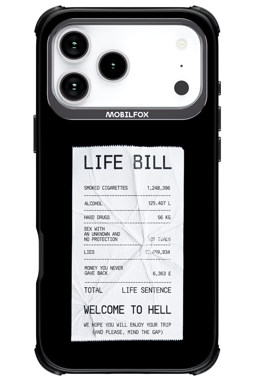 bill 2.0 - Apple iPhone 17 Pro Max