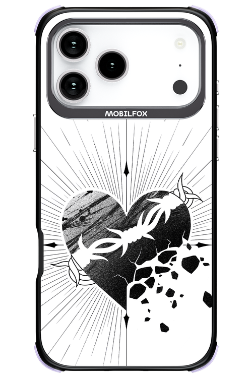 Fekete Szív 2.0 - Apple iPhone 17 Pro Max