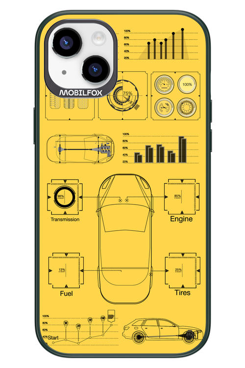 Grid Shift - Apple iPhone 14 Plus