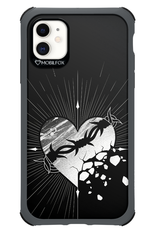 Fehér Szív 2.0 - Apple iPhone 11