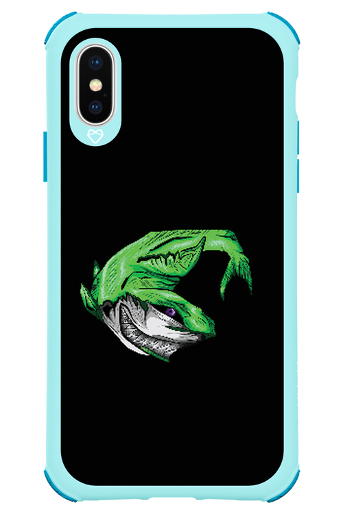 Bababa Shark Black - Apple iPhone XS